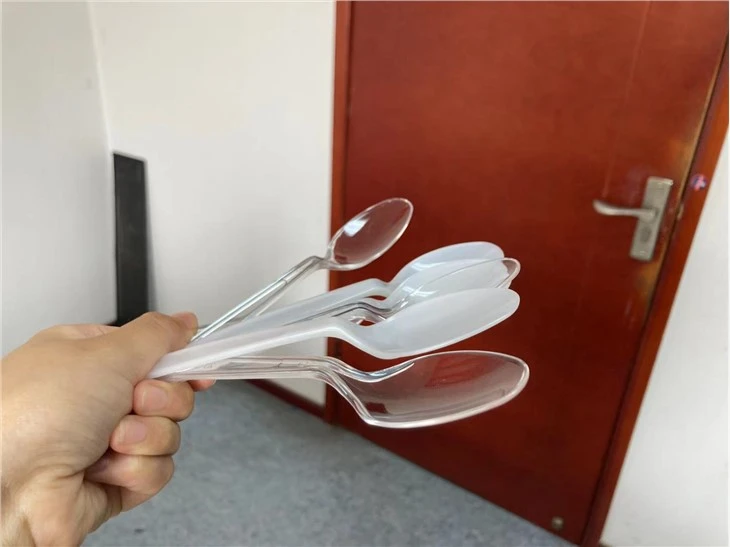 Plastic Serving Set Spoon Knife Fork Injection Molding Mold Machine